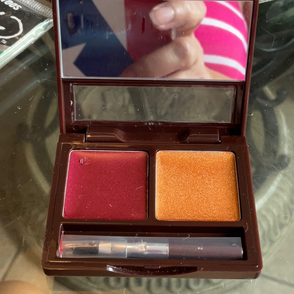 Mary Kay Lip Duo Lipsticks with Lip Brush, NIB